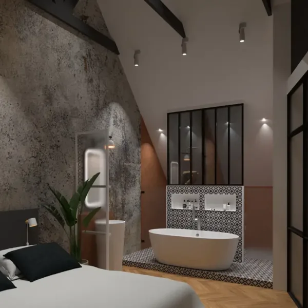 open luxe badkamer op zolder