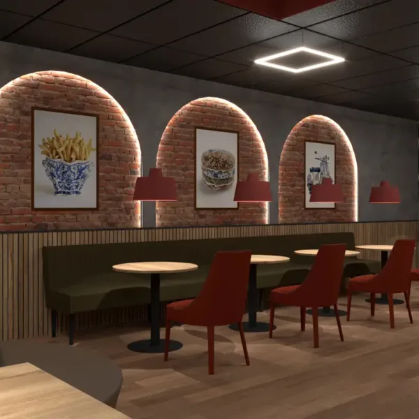 Maatwerk interieurontwerp voor het Damstede Lyceum